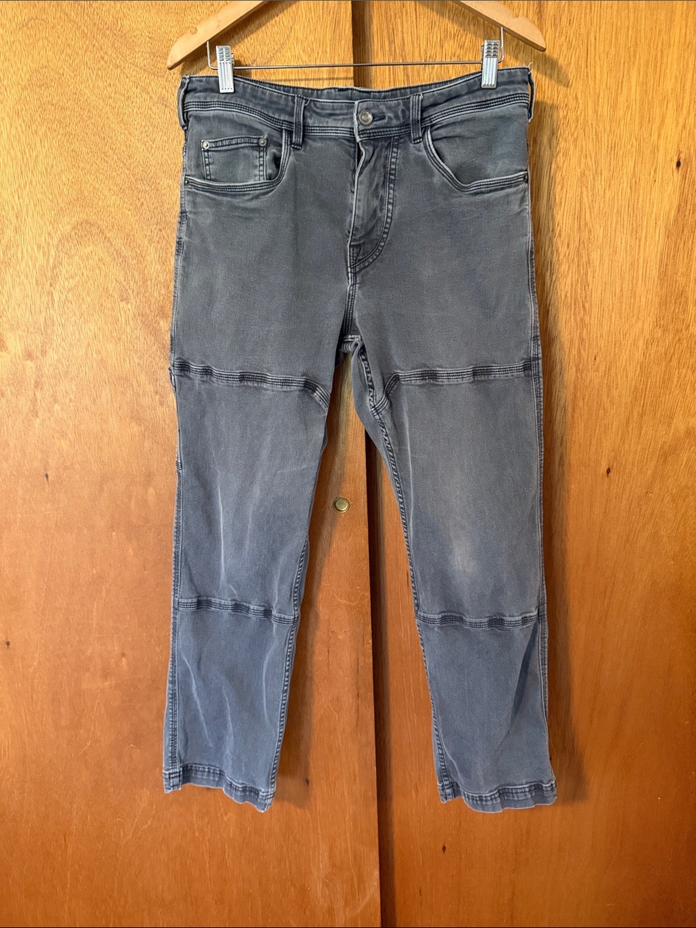 Men's Prana Grey Stretch Jeans - Size 32 / 30
